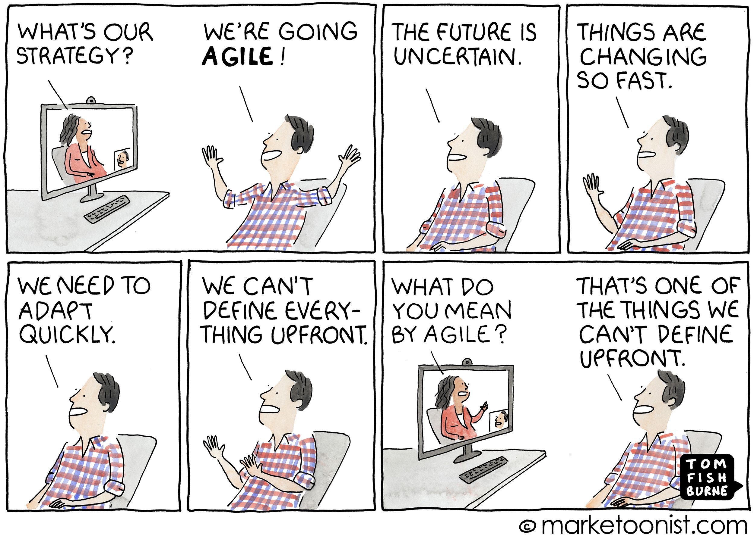 Agile from the Marketoonist