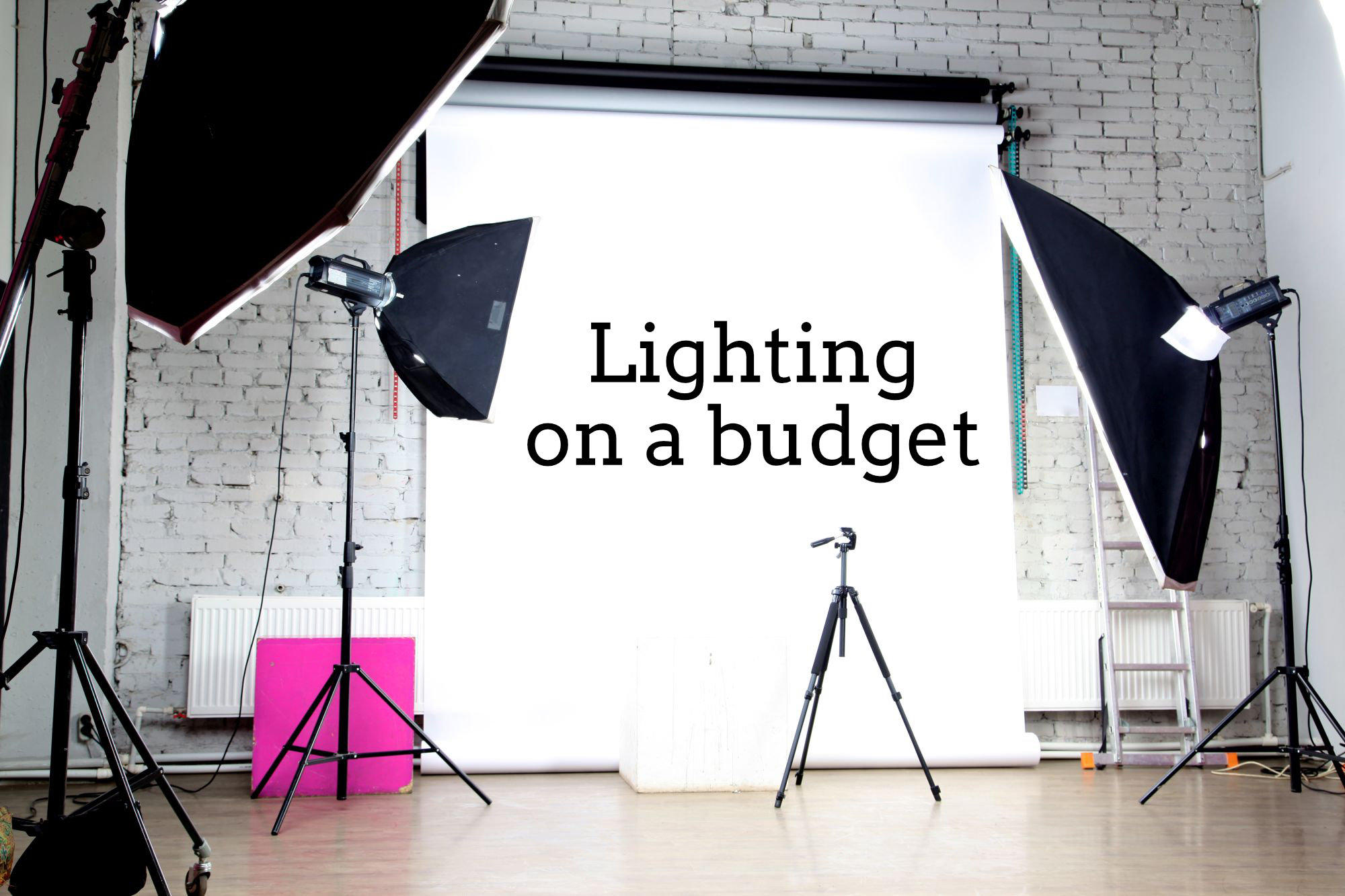 Lighting studio outlet video